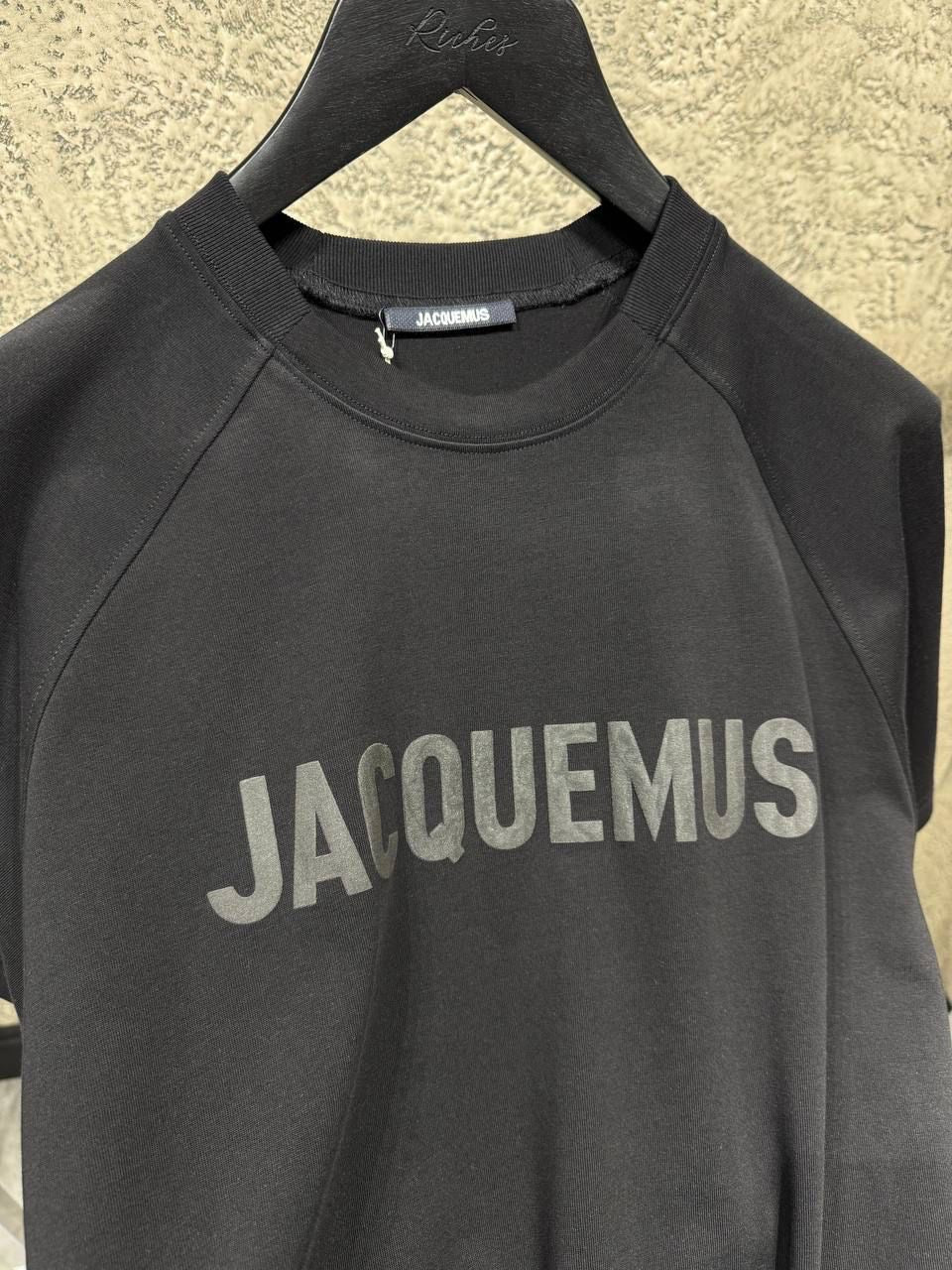 Jacquemus T-shirt Zwart