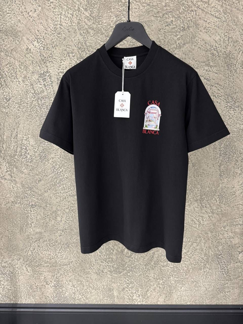 Casablanca T-shirt Zwart