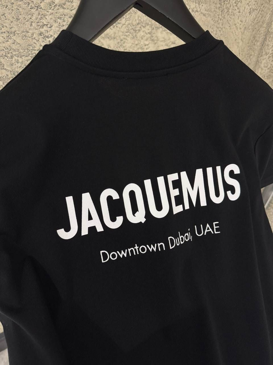Jacquemus T-shirt Zwart