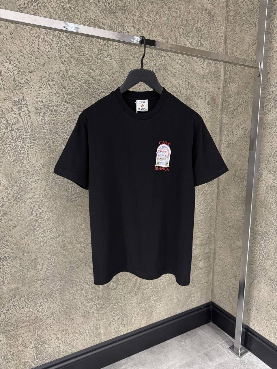 Casablanca T-shirt Zwart