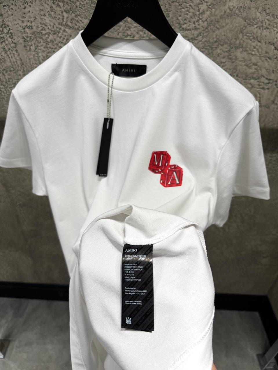 Amiri T-shirt Wit