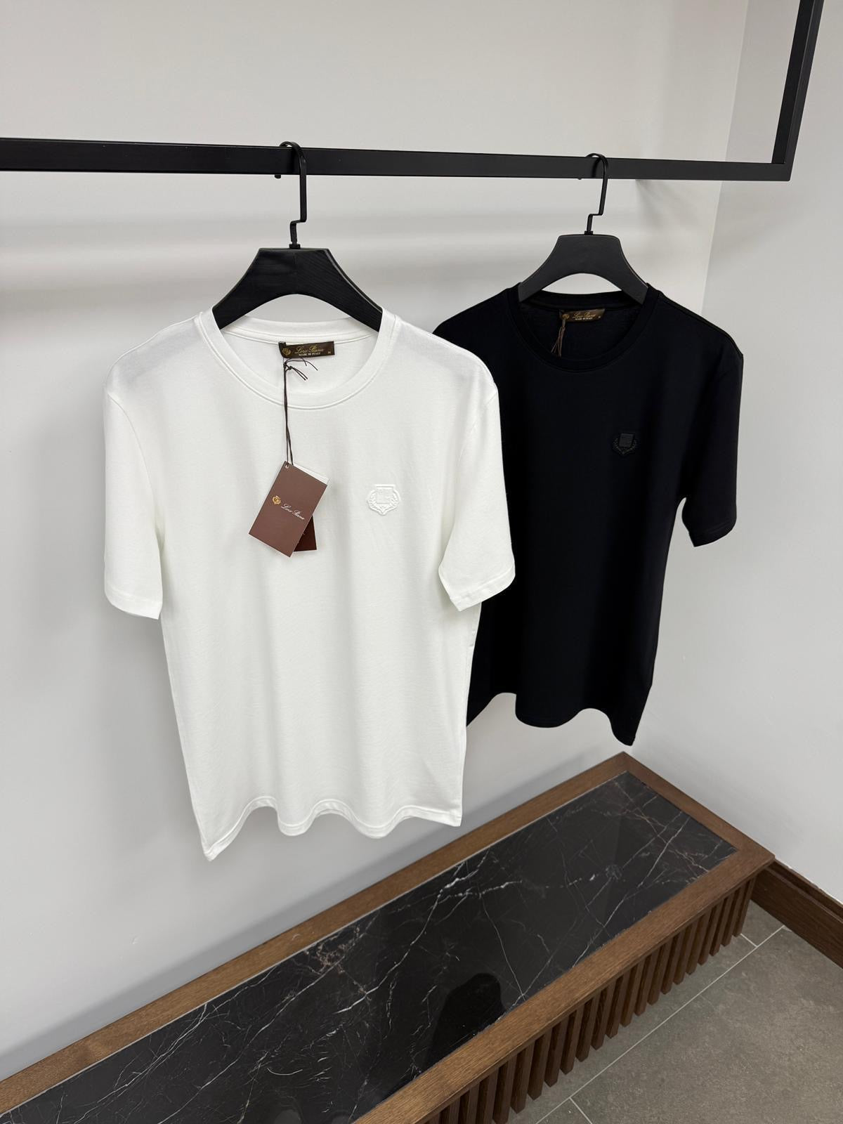 Loro Piana T-shirt Zwart