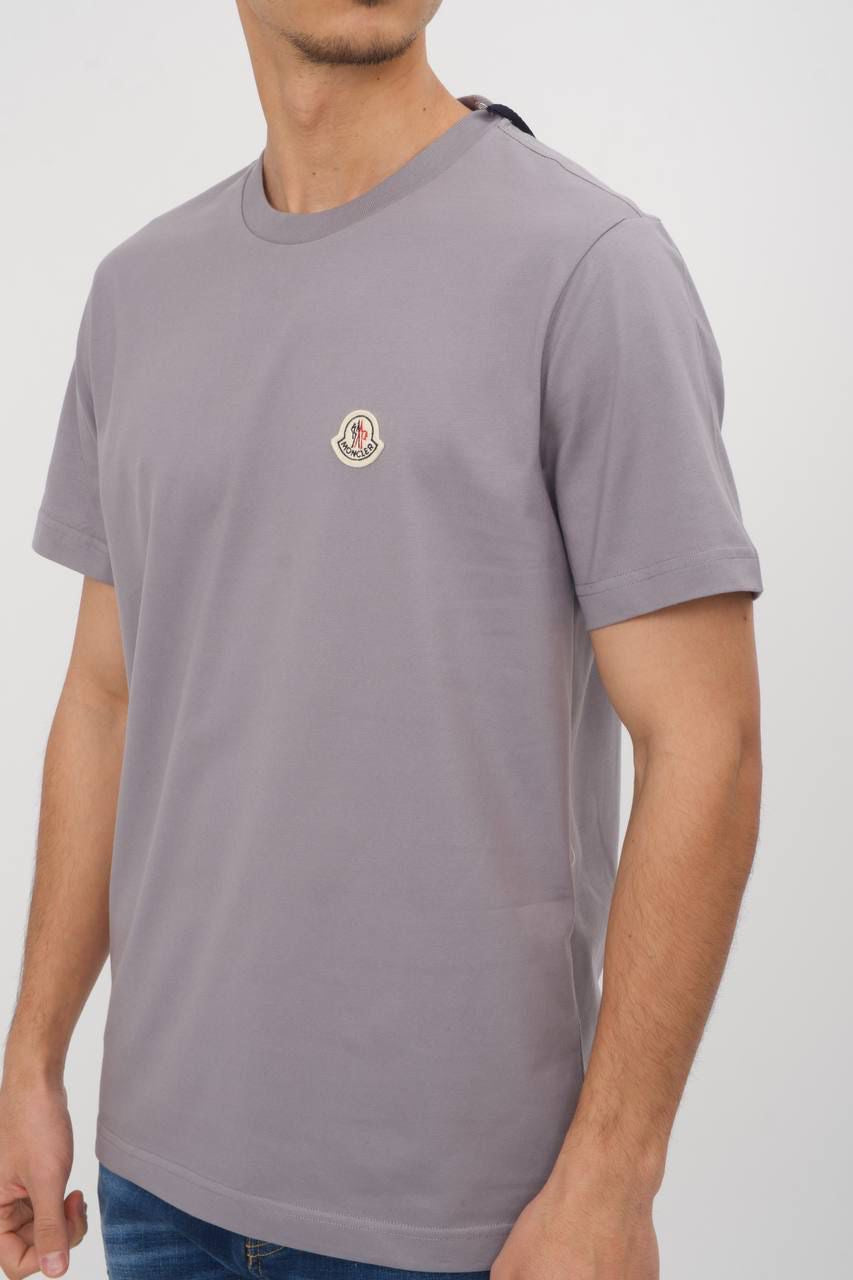 Moncler T-shirt Navy Grey