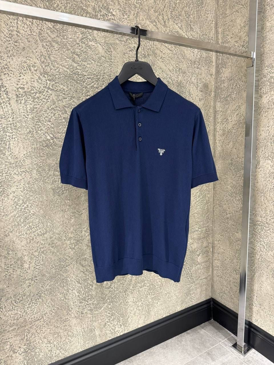 Prada Polo Donkerblauw
