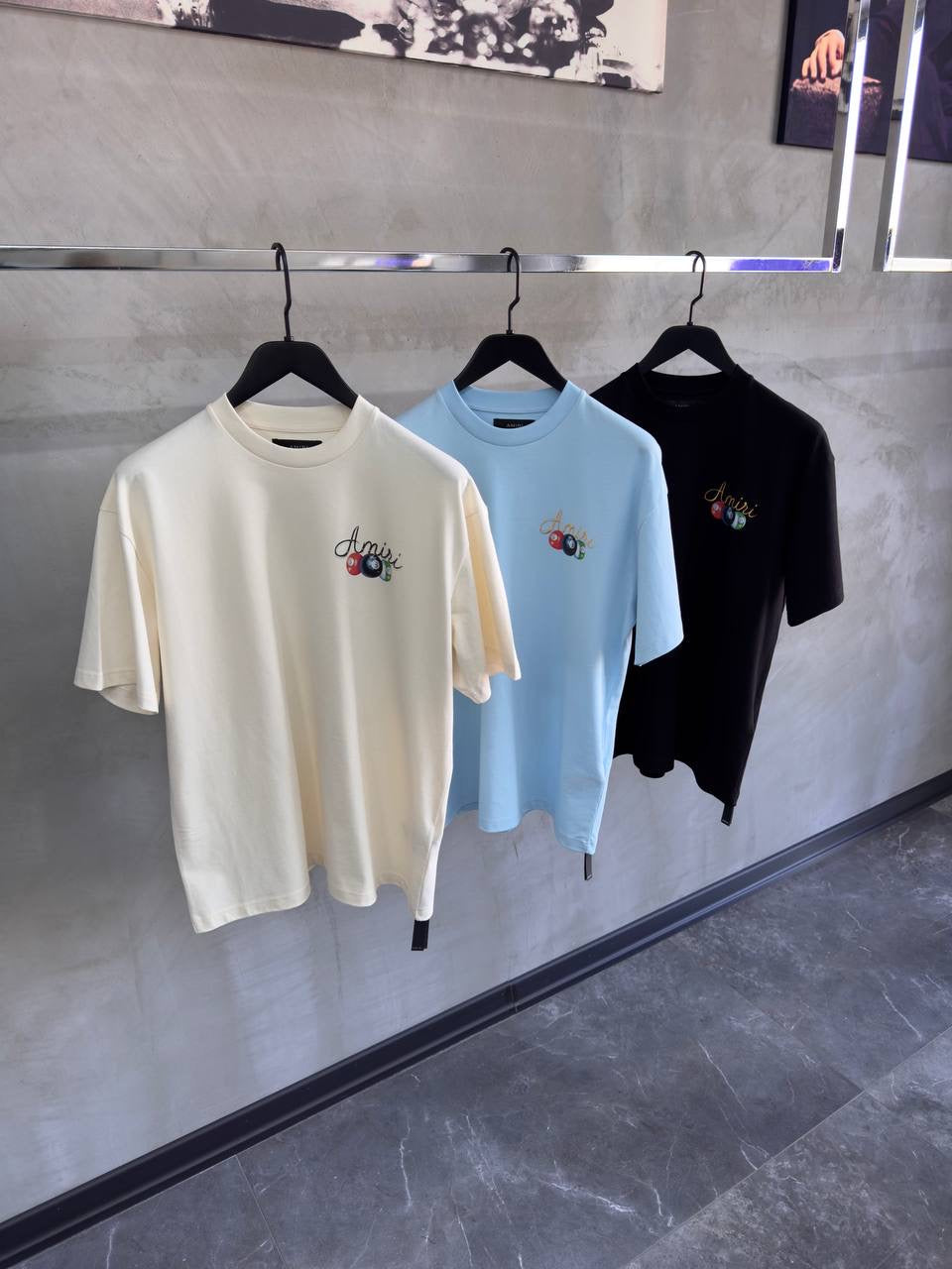 Amiri T-shirt Zwart