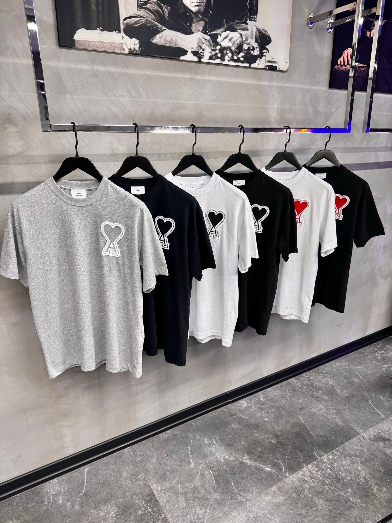 Ami T-shirt Wit